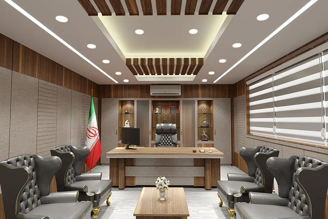 پروژه اتاق مدیریت دکوران - شرکت تابلو برق فارس